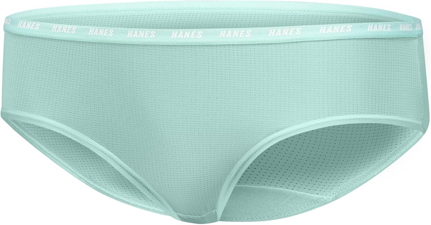 imageHanes Girls Big Moves Breathable Stretch Tween UnderwearPurpleBlueMintBlackGrey