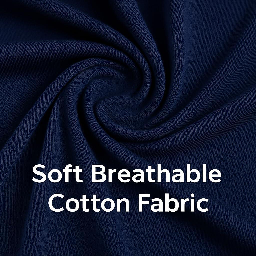 imageHanes Mens Sleep Shorts 2 Pack Cotton 75 Inseam Athletic Pajamas Soft Loungewear Pantalones CortosHeather GrayNavy