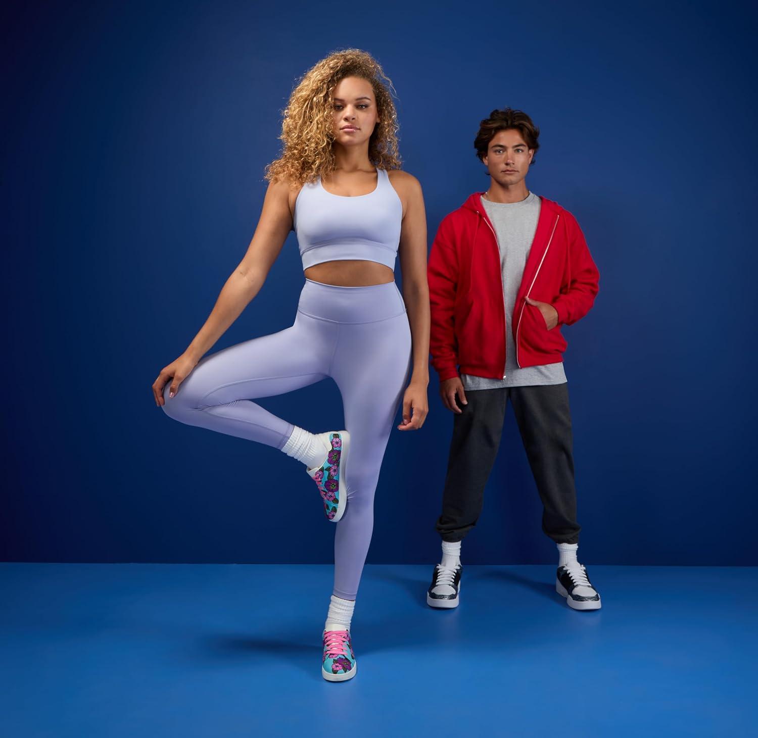 imageHanes Unisex Plain White Socks Pack or Plain Black Socks Pack Mens Womens amp Teen Sizes Crew and Ankle 6PacksWhite