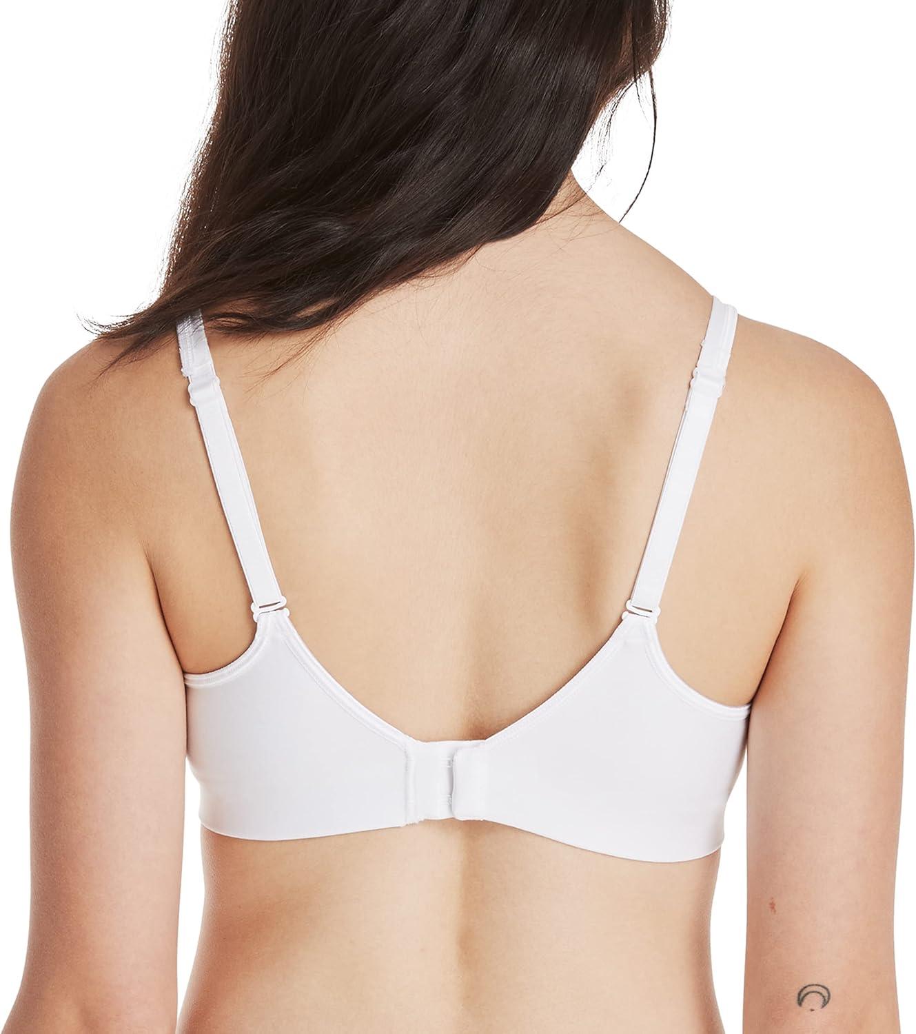 imageHanes Womens SmoothTec ComfortFlex Fit Wirefree Bra MHG199White