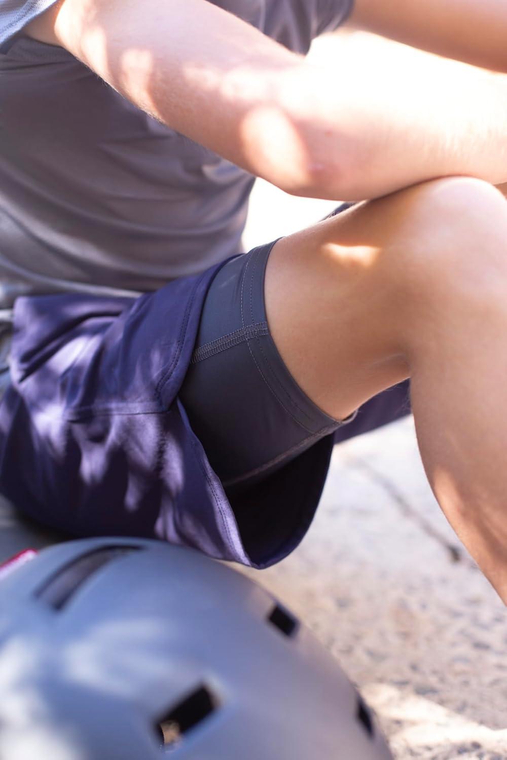 imageHanes boys Moves Underwear Antichafe Boxer Briefs for Boys 6packBlackBlueRed Long Leg