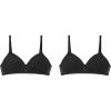 imageHanes Womens TShirt Bra Pack Oh So Light Wireless Bra for Women Convertible Straps Single or 2Pack