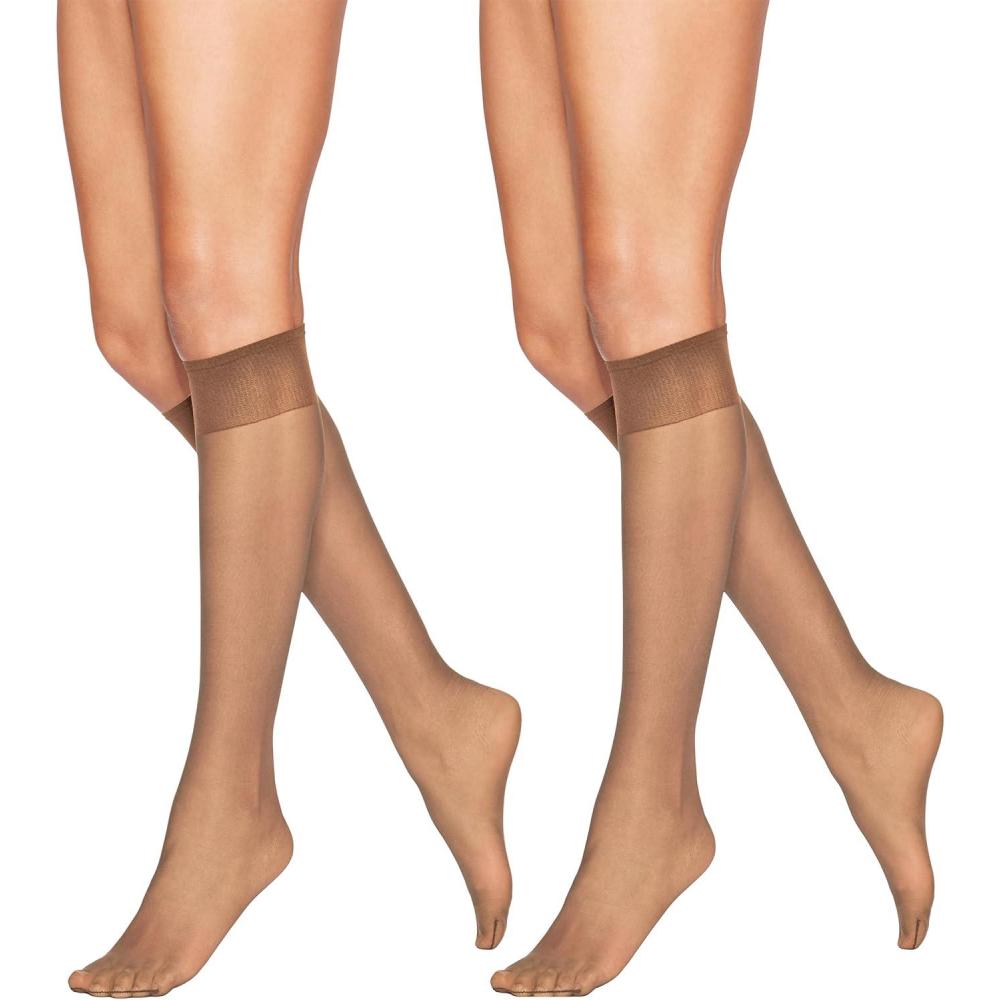 imageHanes Womens Knee High SocksLittle Color