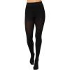 imageHanes EcoSmart Womens Same to Waist Sheer Toe Blackout Opaque TightsBlack