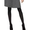 imageHanes Script Womens Control Top Sheer Toe XTemp Technology Opaque TightsBlack
