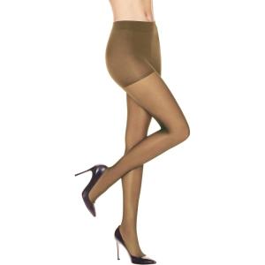 Hanes Leg Boost Women’s Support Tights for Cellulite Smoothing and All-Day Wear, Shaper Panty, Sheer Toe(Little Color)