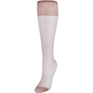 Hanes Silk Reflections Women’s Silky Sheer Knee-High Reinforced Stockings(Barely There)