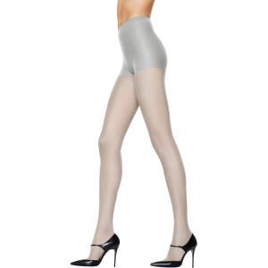 Hanes Women’s Control Top Sheer Toe Silk Reflections Panty Hose(Grey Mist)