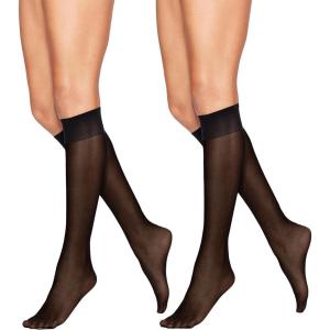 Hanes Women’s Knee High Socks(Jet)