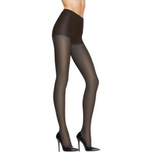 Hanes womens Silk Reflections Control Top Sheer Toe Support Pantyhose(Jet)