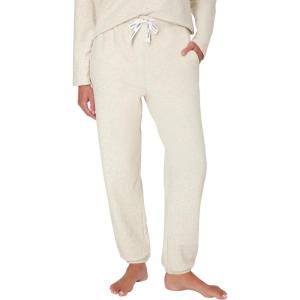 Hanes Womens Originals French Terry Joggers, Lightweight Lounge Pants for Women, Comfywear Loungewear, 28″(Oatmeal Marle)