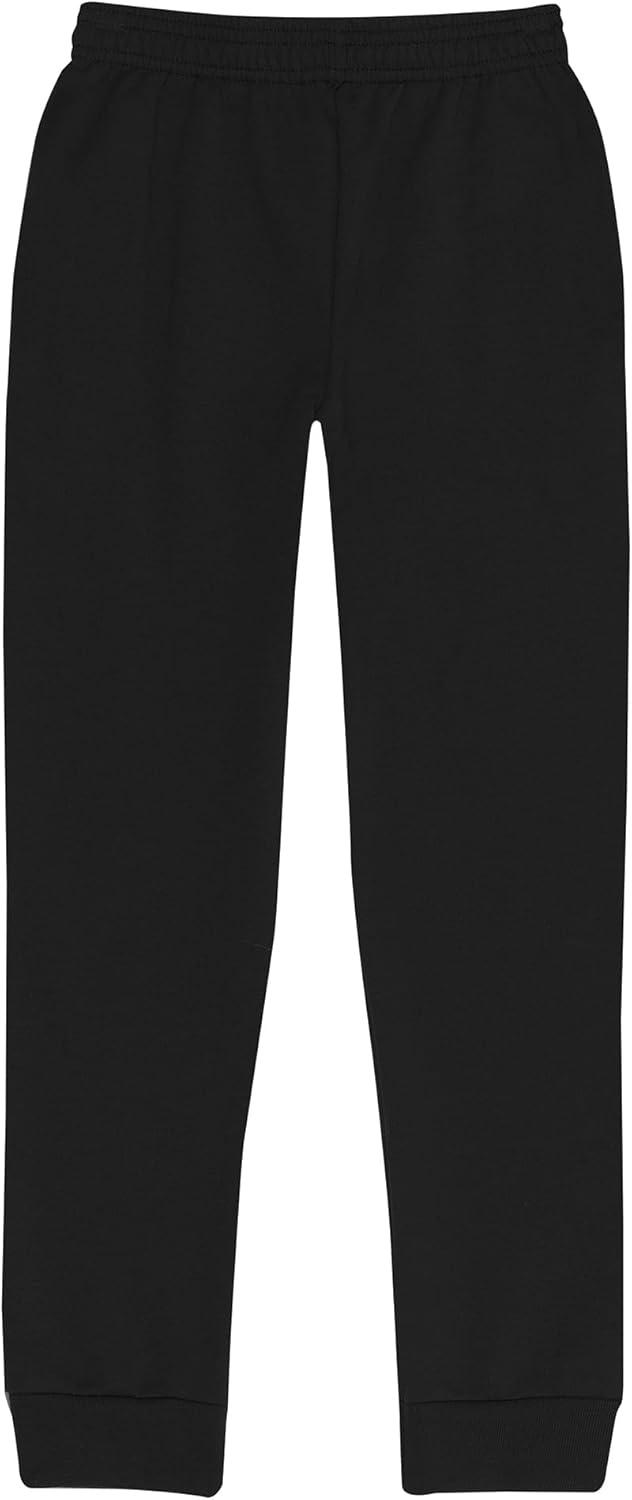 imageHanes Boys EcoSmart Fleece Joggers Midweight Sweatpants with Pockets Sweats for BoysBlack