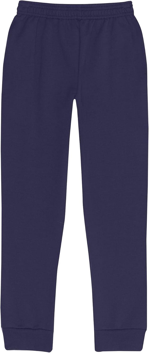 imageHanes Boys EcoSmart Fleece Joggers Midweight Sweatpants with Pockets Sweats for BoysNavy