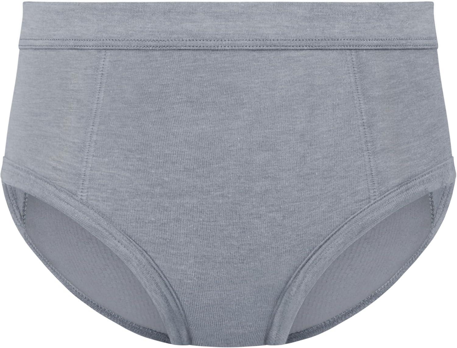 imageHanes girls Absorbency Briefs Underwear 3 Pairs Confident Nights Cotton Overnight Underwear for GirlsPurpleMistGrey