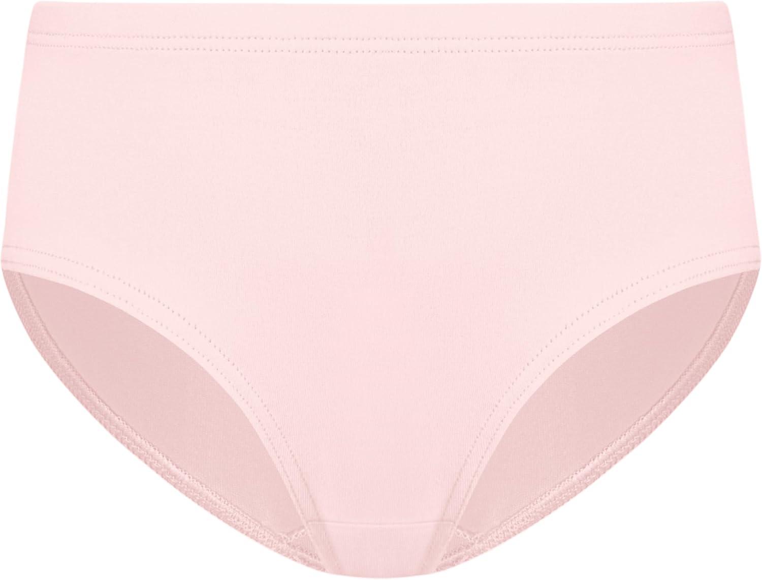 imageHanes girls Underwear Briefs 7pack Pure Comfort Microfiber Brief Panties for Girls AssortedCoralBlueAqua