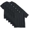 imageHanes Boys Essentials Short Sleeve Tshirt Value Pack 3 or 6PackBlack  6 Pack