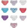 imageHanes girls And Toddler Underwear Cotton Knit Tagless Brief Hipster and Bikini Panties Multipack Colors May VaryHipster  Assorted 3  10 Pack