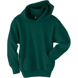 Hanes Boys’ EcoSmart Fleece Hoodie, Hooded Sweatshirt for Boys, Pullover Sweatshirt(Deep Forest)