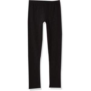 Hanes Girls ComfortSoft EcoSmart Open Bottom Leg Sweatpants(Ebony)