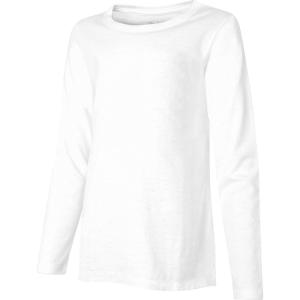 Hanes Girls’ Comfortsoft Long Sleeve Tee(White)