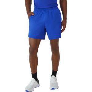 Hanes Mens Moves Performance Shorts, Athletic Moisture-Wicking Shorts with Pockets, 6” Inseam(Deep Royal)