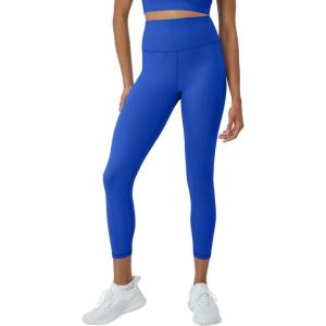Hanes Womens Leggings Clothing, Moves 7/8 Soft Leggings with Pocket, Moisture Wicking Women’s Clothing, Pants, 25″ Inseam(Deep Royal)