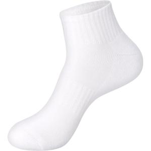 Hanes Women’s Moves Ankle Socks, Performance Socks for Women, X-Temp, Cushioned with Arch Support, 6-Packs