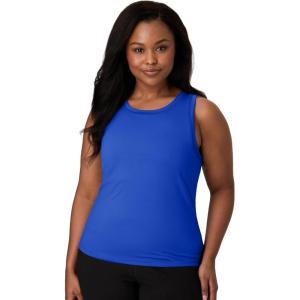 Hanes Womens Moves Tank Top, Stretch Tank for Women, Moisture-Wicking Tank Top(Deep Royal)