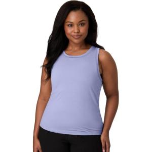 Hanes Womens Moves Tank Top, Stretch Tank for Women, Moisture-Wicking Tank Top(Peri Blue)
