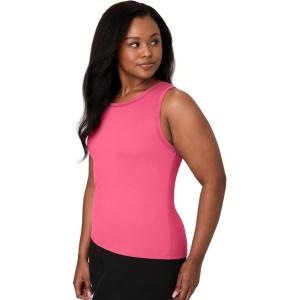 Hanes Womens Moves Tank Top, Stretch Tank for Women, Moisture-Wicking Tank Top(Pink Pedestal)