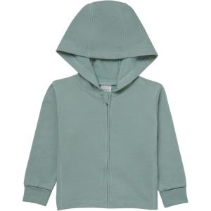 Hanes unisex-baby Pure Comfort Organic Hoodie, French Terry Full-zip Hooded Sweatshirt, Infant Boys & Girls(Green)