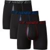 imageHanes Mens Underwear Boxer Briefs Pack 3Pack Total Support Pouch Sexy Mens Underwear Long or ShortLeg Underwear Boxer Briefs