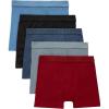 imageboys Hanes Originals Ultimate Supersoft Boys Boxer Brief Underwear Assorted 5pack