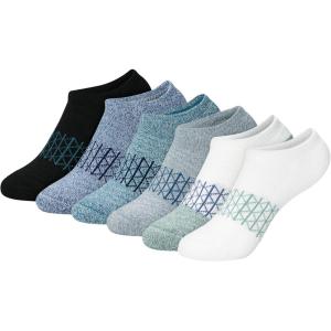 Hanes Boys’ Cushioned Ankle Socks (4-Pack)(No Show – Black/Grey/White)