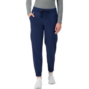 Hanes Women’s Scrubs Cargo Joggers, Healthcare Scrub Joggers for Women, Moisture Wicking(Athletic Navy)