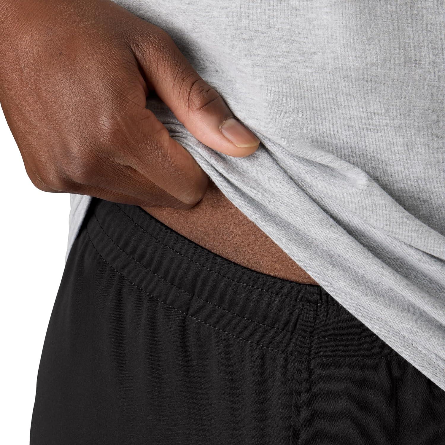 imageHanes Mens Joggers 3Pack Cool Dri Training MoistureWicking Casual Mens Athletic JoggersBlack