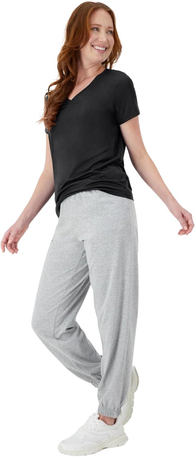 imageHanes Womens Cool Dri Performance VNeck TShirt MoistureWicking Short Sleeve Tee 40 UPF Protection 1 Or 5 PackBlack  1 Pack