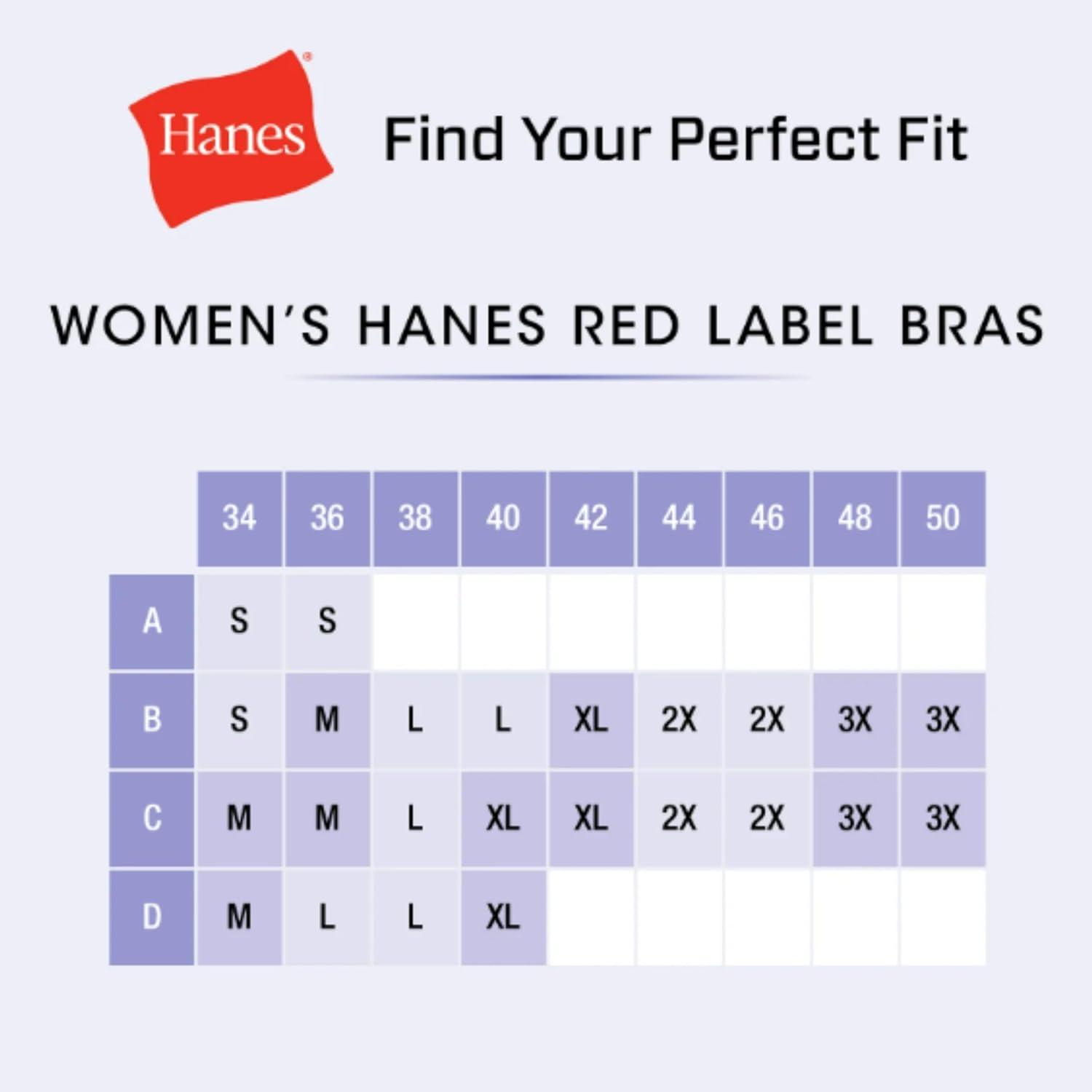 imageHanes Womens Wireless Bra Smooth Comfort FullCoverage TShirt Bra for Women Single Or 2PackNude