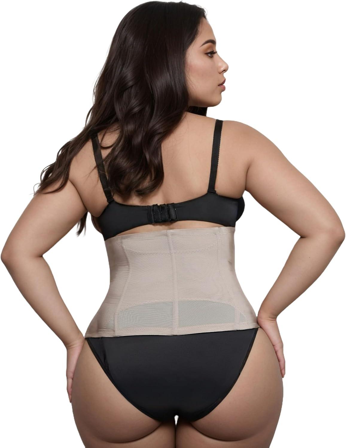 imageVoluptuosa Shapewear Waist Trainer Tummy Control Shapewear for Women Fajas Body Shaper CompressionEvening Blush