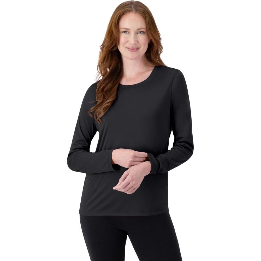 imageHanes Womens Sport Cool Dri Performance Long Sleeve TShirtBlack  1 Pack