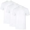 imageHanes Mens Sweat Block Undershirt Underarm Sweat Blocking Tee White Crewneck TShirt 3PackWhite
