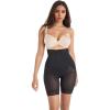 imageVoluptuosa Womens Shapewear Ultrafirm High Waisted Tummy Control Shaper Shorts Thigh Slimmer Hourglass ShapewearBlack
