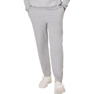 Hanes Men’s EcoSmart Sweatpants, Athletic Lounge Pants with Pockets, Open Hem Bottom, Fleece Pants(Light Steel)
