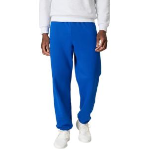 Hanes Men’s Ecosmart Best Sweatpants, Athletic Lounge Pants with C”ed Cuffs(Deep Royal – 1 Pack)