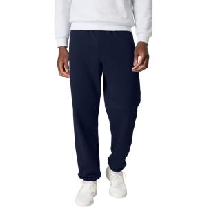 Hanes Men’s Ecosmart Best Sweatpants, Athletic Lounge Pants with C”ed Cuffs(Navy – 1 Pack)
