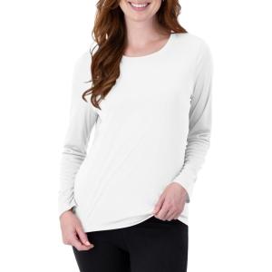 Hanes Women’s Sport Cool Dri Performance Long Sleeve T-Shirt(White – 1 Pack)