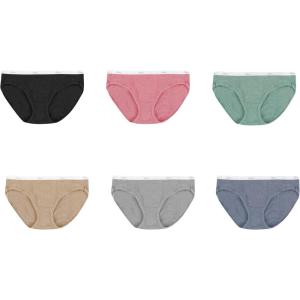 Hanes women’s Hi-Cut Panties Pack, Lightweight Cotton Hi-Cuts, 6-Pack (Retired, Colors May Vary)(Assorted)