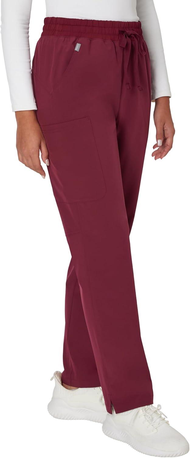 imageHanes Womens Comfort Fit Scrub PantsAfternoon Burgundy