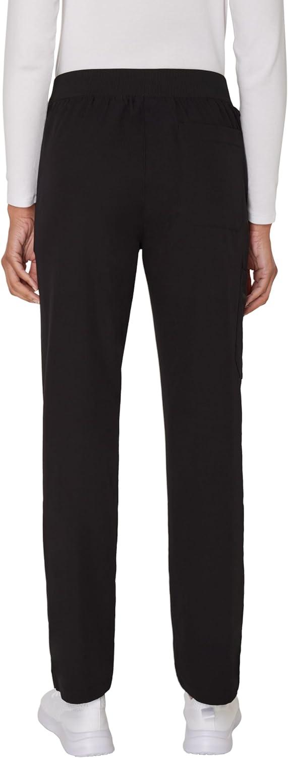 imageHanes Womens Scrub Pants Comfort Fit Healthcare Pants for Women MoistureWicking Medical ScrubsNew Ebony