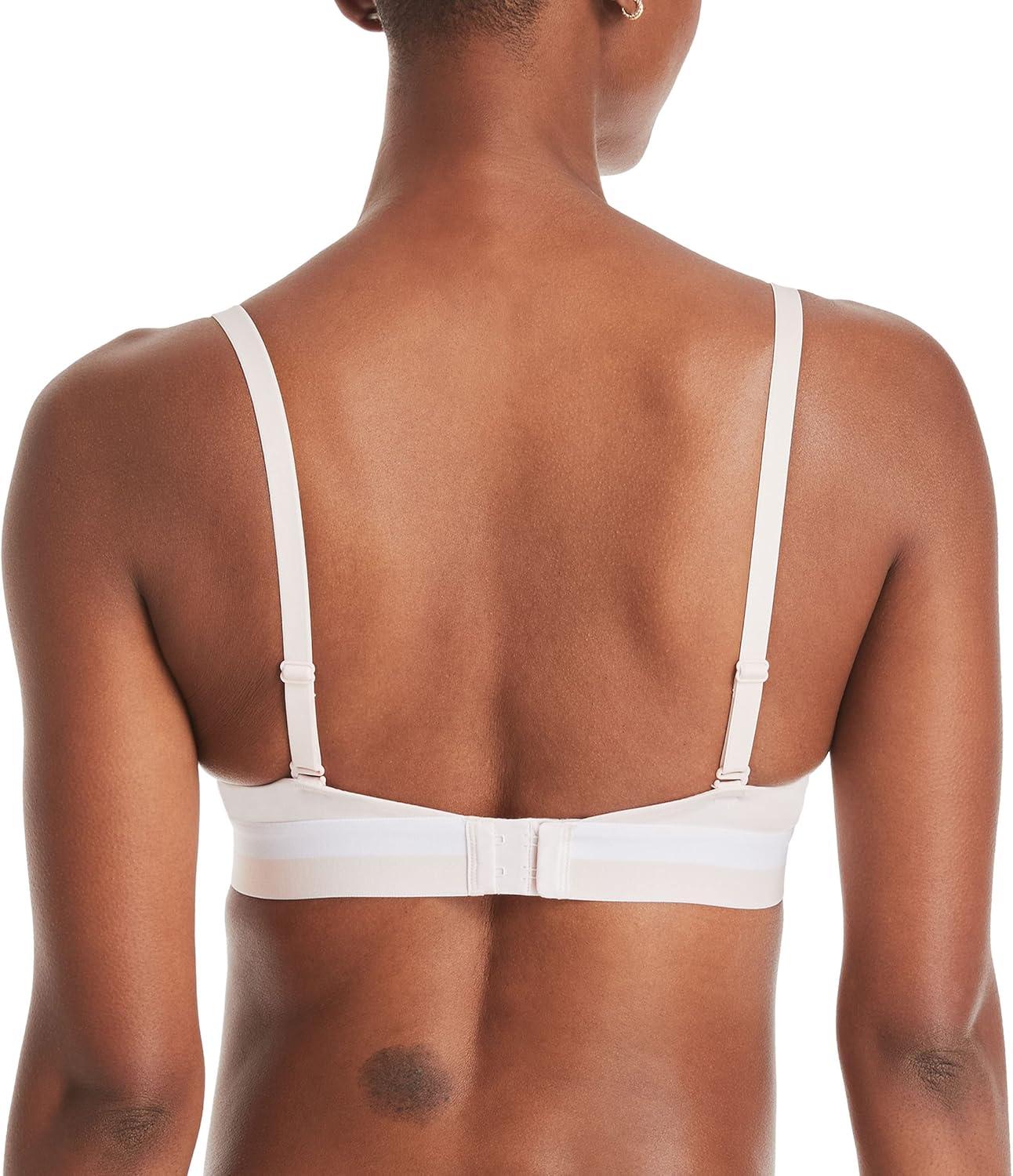 imageHanes Womens Pushup TShirt Wireless Bra ComfortFlex Fit Eco Soft Sizes S2xLight Buff